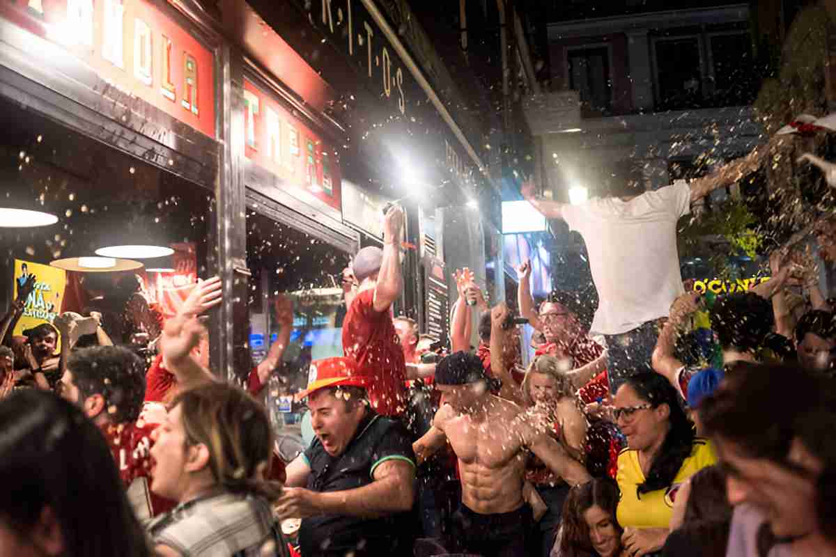 Liverpool-Fans feiern Champions-League